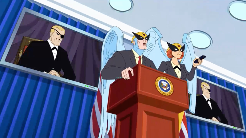Illustration for article titled Ha ha! Harvey Birdman's back, and it feels just like old times